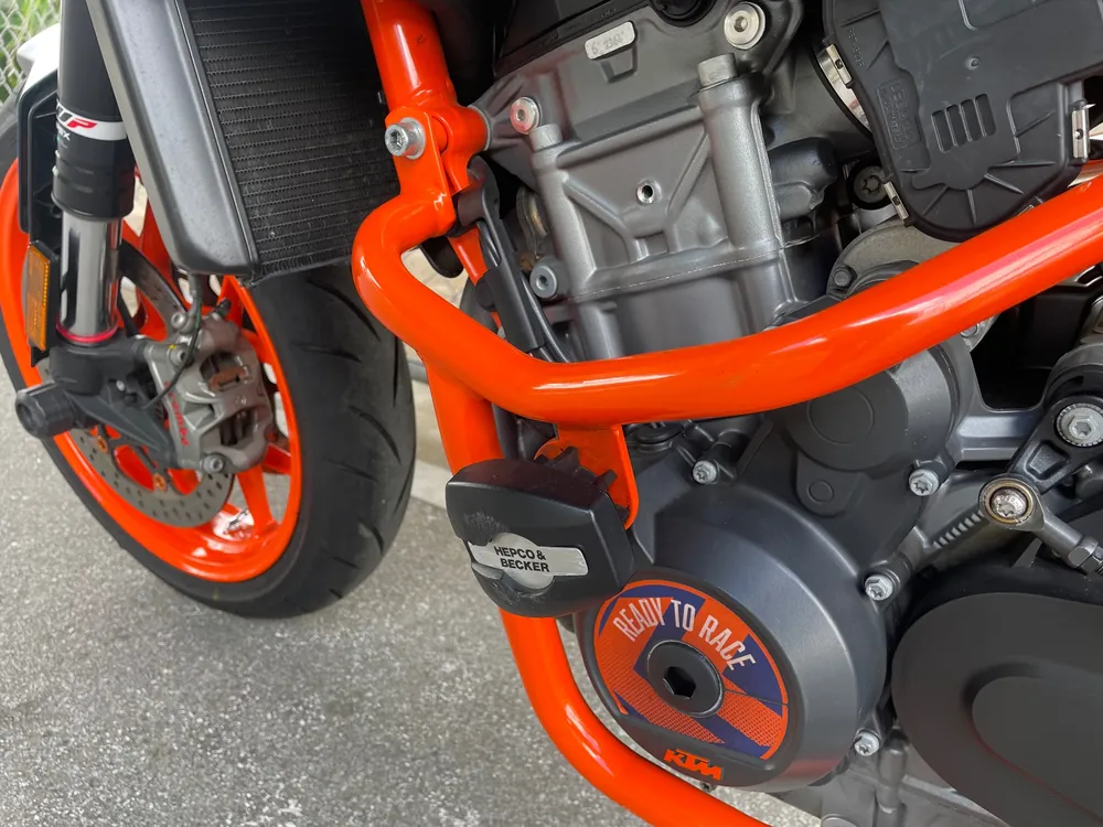 KTM 890Duke 2023, black / orange, фото 14