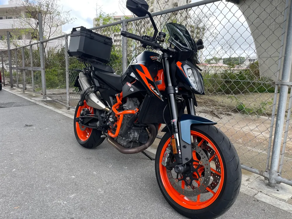 KTM 890Duke 2023, black / orange, фото 3