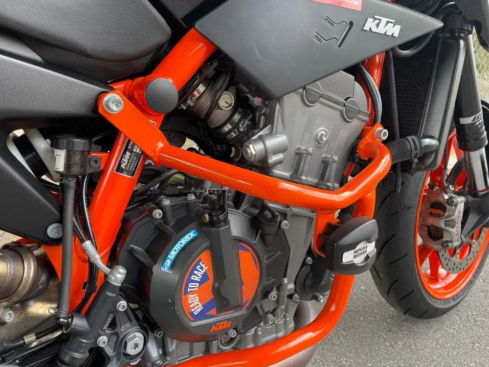KTM 890Duke 2023, black / orange, фото 5