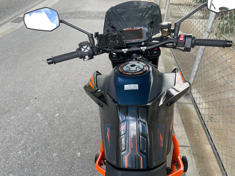 KTM 890Duke 2023, black / orange, фото 8