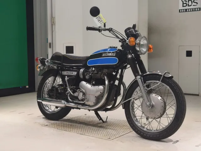 Kawasaki W1, black | blue, фото 3