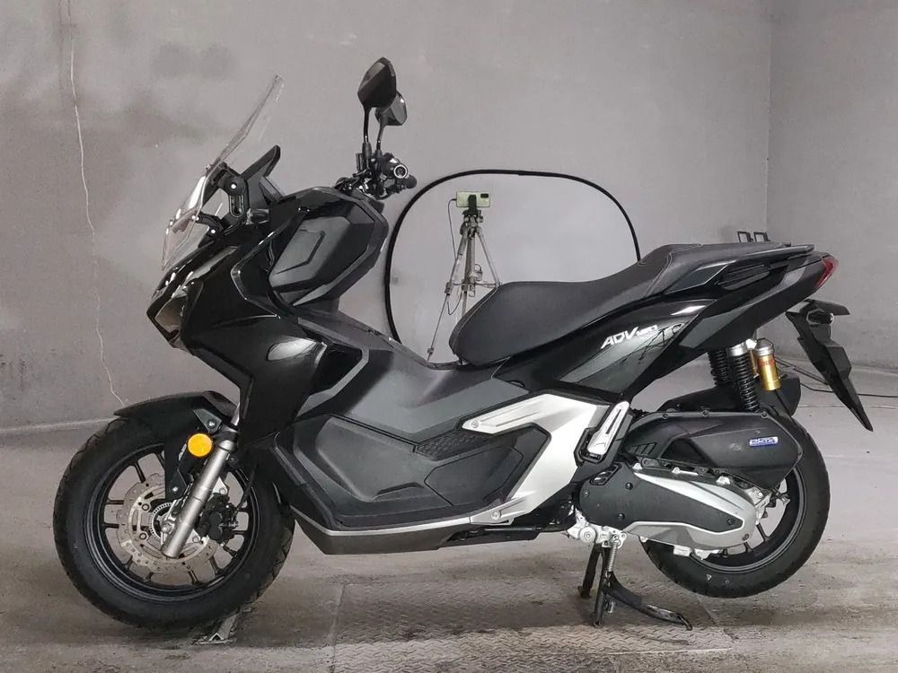 Honda ADV160, чёрный, фото 2