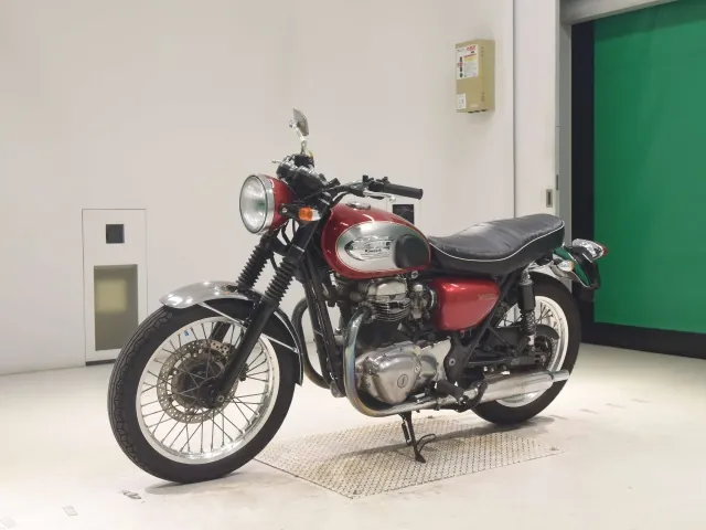 Kawasaki W650 2001, red | silver, фото 4