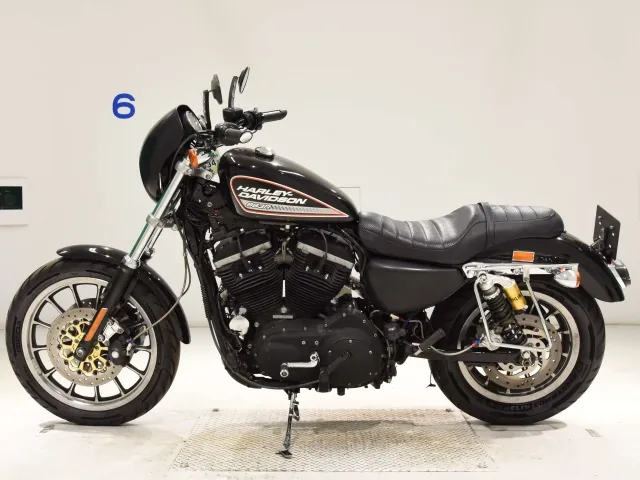 Harley-Davidson XL883R 2007, чёрный, фото 2