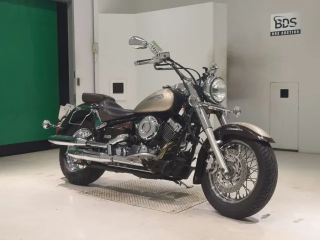 Yamaha Drag Star 400 Classic 2008, white | light brown, фото 3