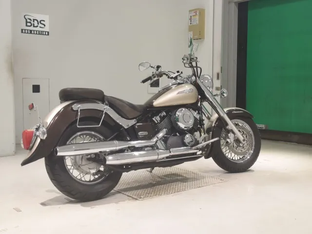 Yamaha Drag Star 400 Classic 2008, white | light brown, фото 5
