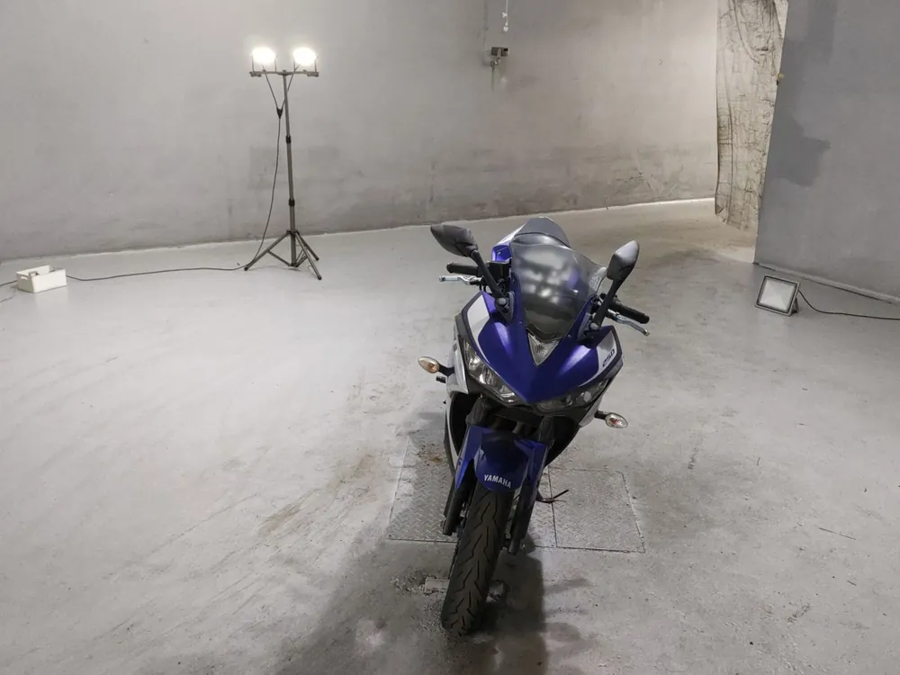 Yamaha YZF-R25, silver / blue, фото 3