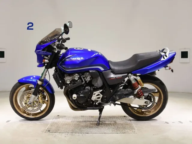 Honda CB400 Super Four 2001, синий, фото 2