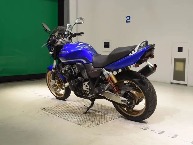 Honda CB400 Super Four 2001, синий, фото 6