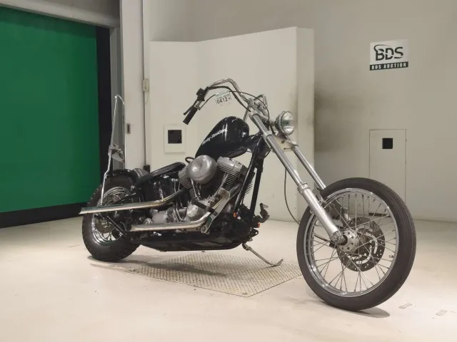 Harley-Davidson FXST1450 2001, чёрный, фото 3
