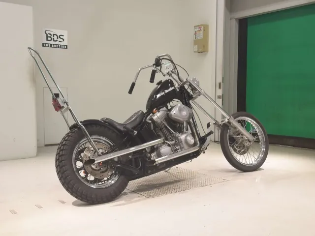 Harley-Davidson FXST1450 2001, чёрный, фото 5