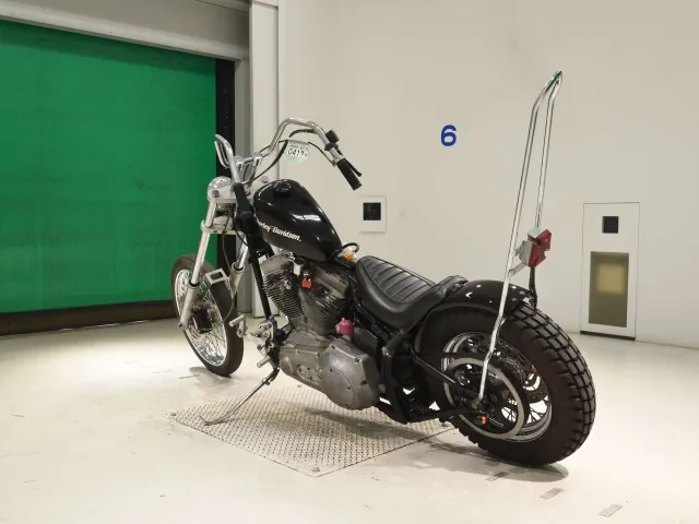 Harley-Davidson FXST1450 2001, чёрный, фото 6