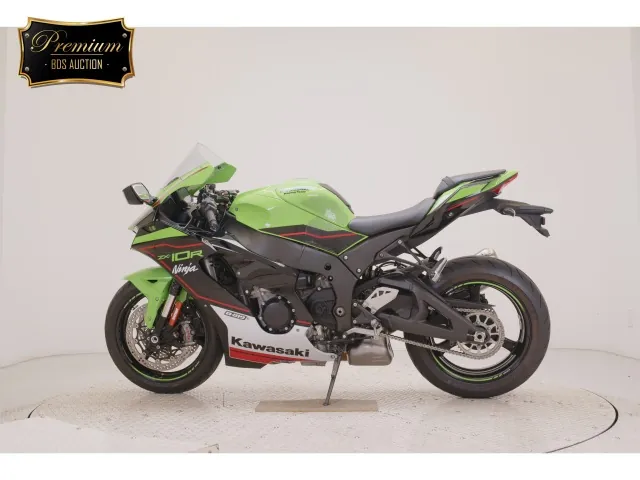 Kawasaki Zx-10Rakrt 2022, чёрный, зелёный, фото 2