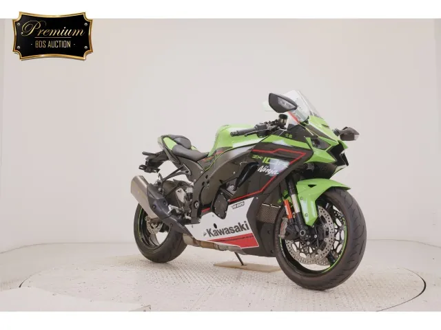 Kawasaki Zx-10Rakrt 2022, чёрный, зелёный, фото 3