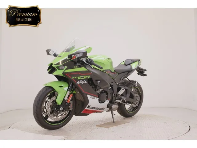 Kawasaki Zx-10Rakrt 2022, чёрный, зелёный, фото 4