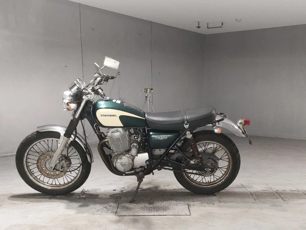 Honda CB400SS 2008, white/green, фото 2
