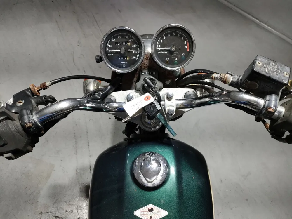 Honda CB400SS 2008, white/green, фото 5