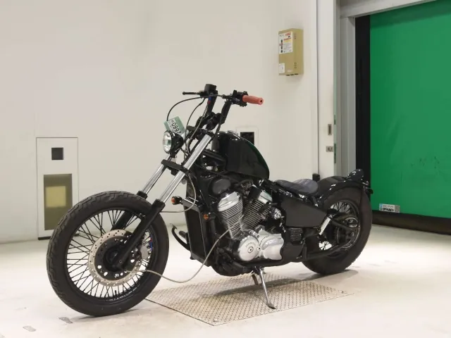 Honda Steed 400 1993, чёрный, фото 4