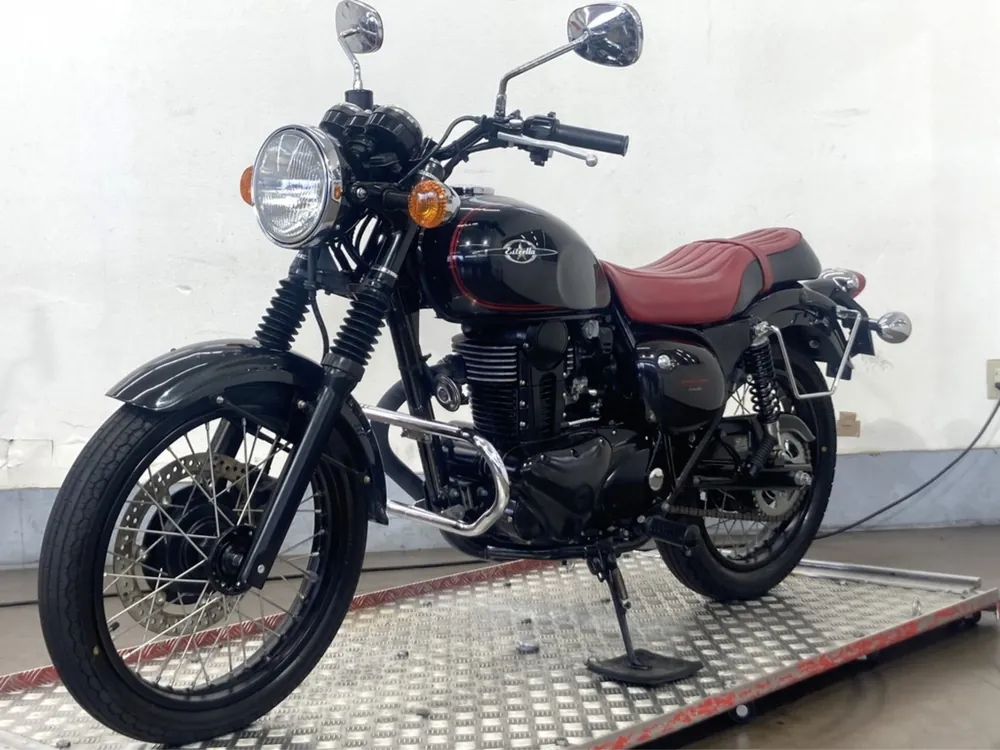 Kawasaki Estrella, чёрный, фото 5
