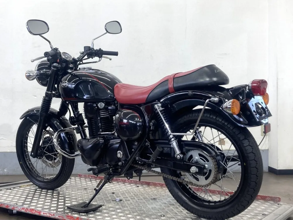 Kawasaki Estrella, чёрный, фото 7