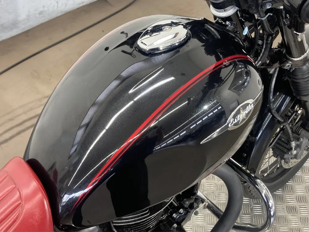 Kawasaki Estrella, чёрный, фото 10