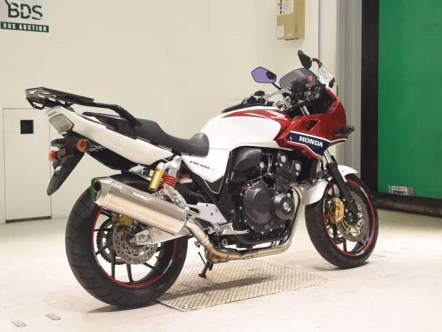 Honda CB400SB 2017, white | red, фото 5