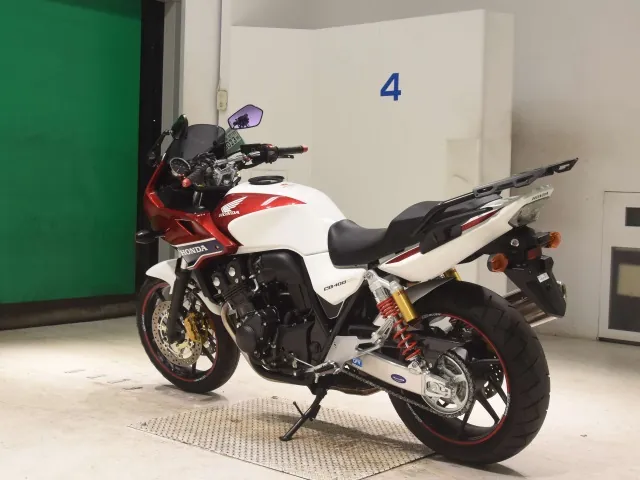 Honda CB400SB 2017, white | red, фото 6