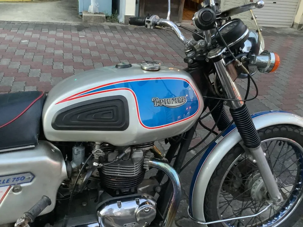 Triumph T140 Bonneville 1977, фото 8