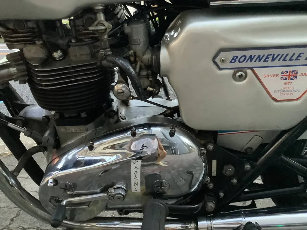 Triumph T140 Bonneville 1977, фото 2