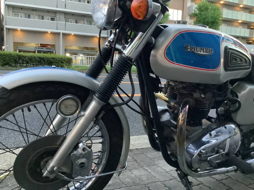Triumph T140 Bonneville 1977, фото 7