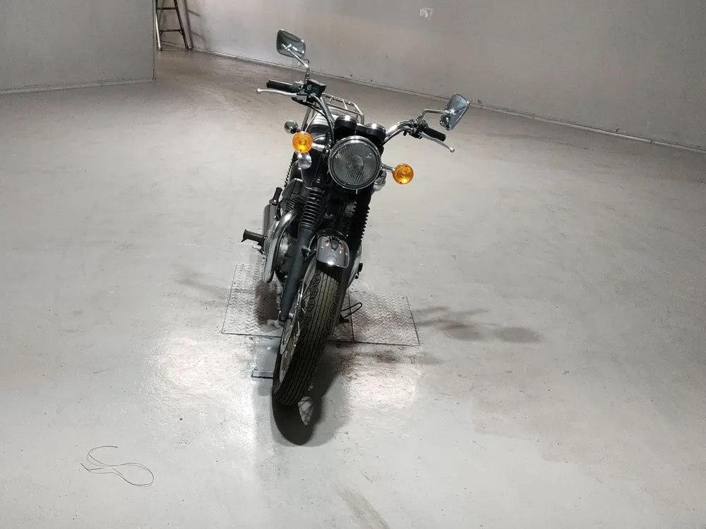 Kawasaki W400 2007, чёрный, фото 3
