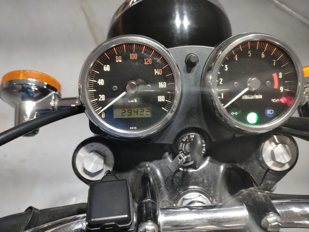 Kawasaki W400 2007, чёрный, фото 5