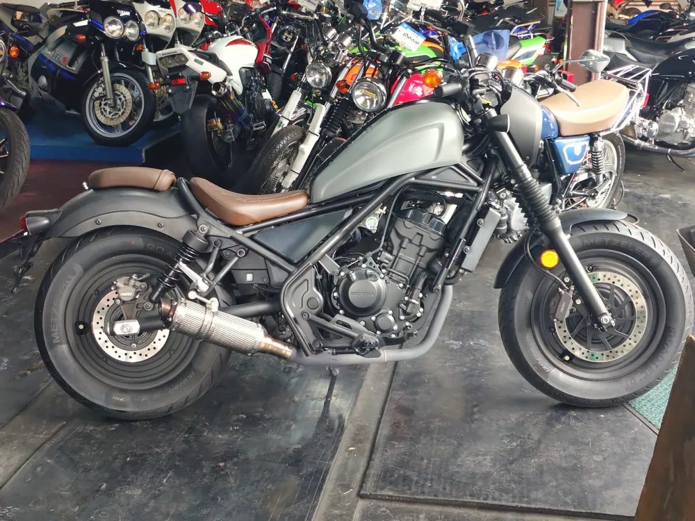 Honda Rebel 250, black/gray, фото 9