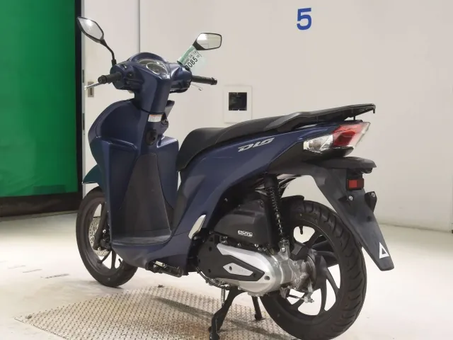 Honda Dio110-3 Basic, синий, фото 6