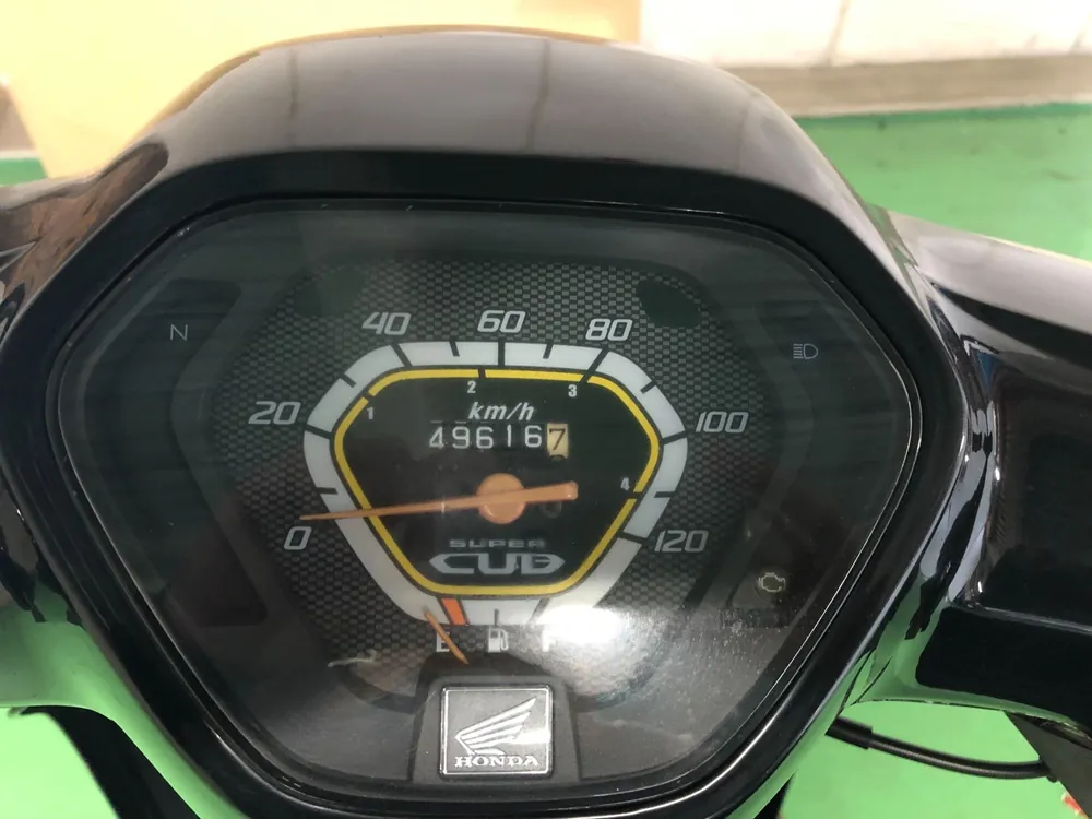 Honda Cross Cub, чёрный, фото 4