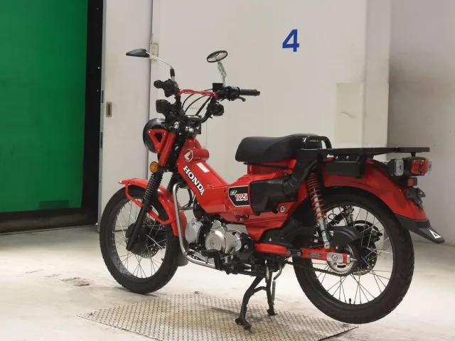 Honda CT125 Hunter Cub, красный, фото 6
