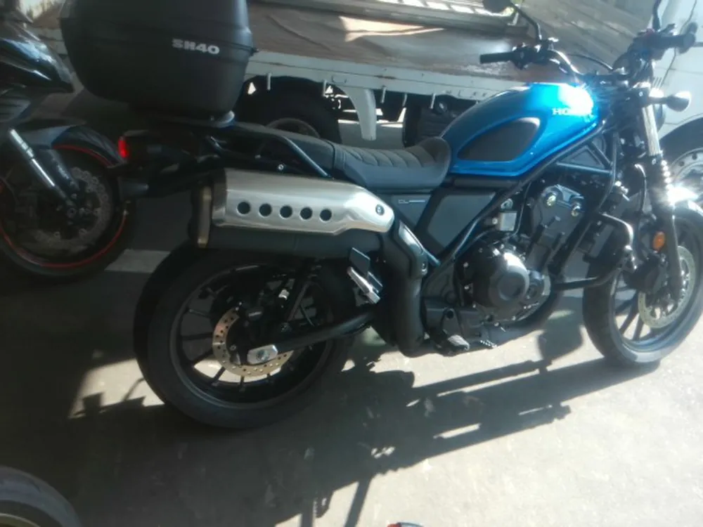 Honda CL500 2023, синий, фото 4