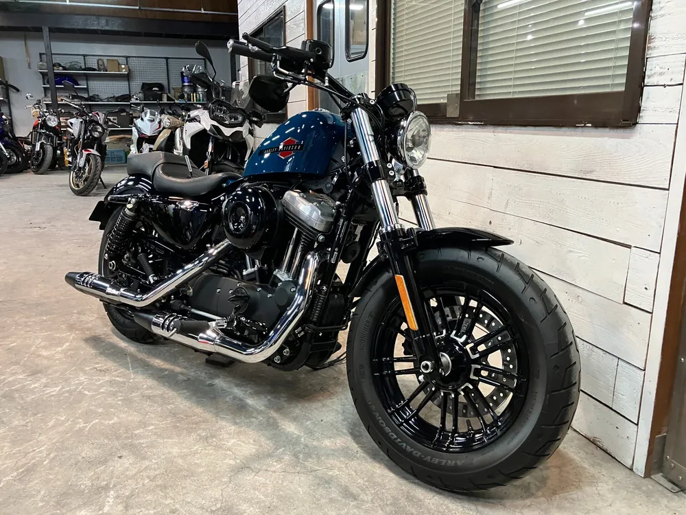 Harley-Davidson XL1200X 2022, синий, фото 7
