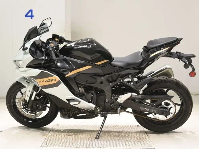 Kawasaki ZX-4R SE 2025, white | black, фото 2
