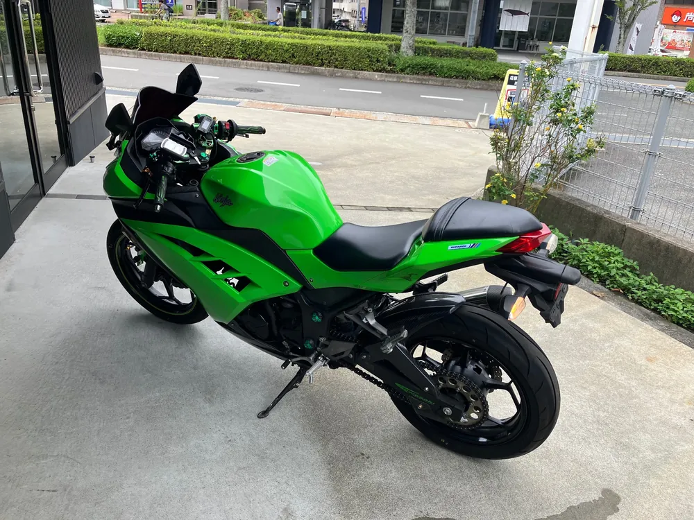 Kawasaki Ninja 250, зелёный, фото 2