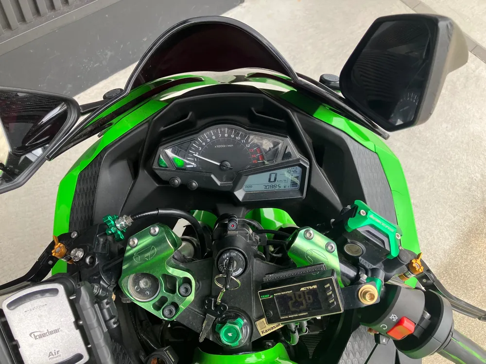 Kawasaki Ninja 250, зелёный, фото 3