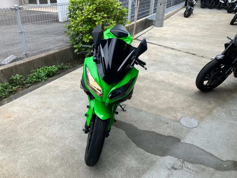 Kawasaki Ninja 250, зелёный, фото 5