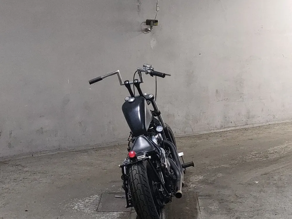 Kawasaki Vulcan 400 Classic 1995, чёрный, фото 4