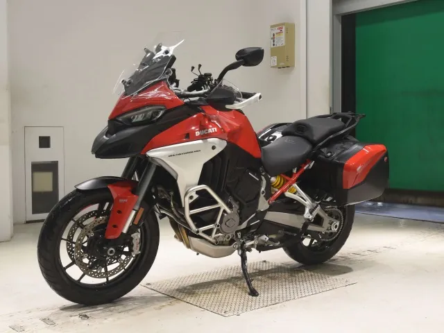 Ducati Multistrada V4S 2021, красный, фото 4