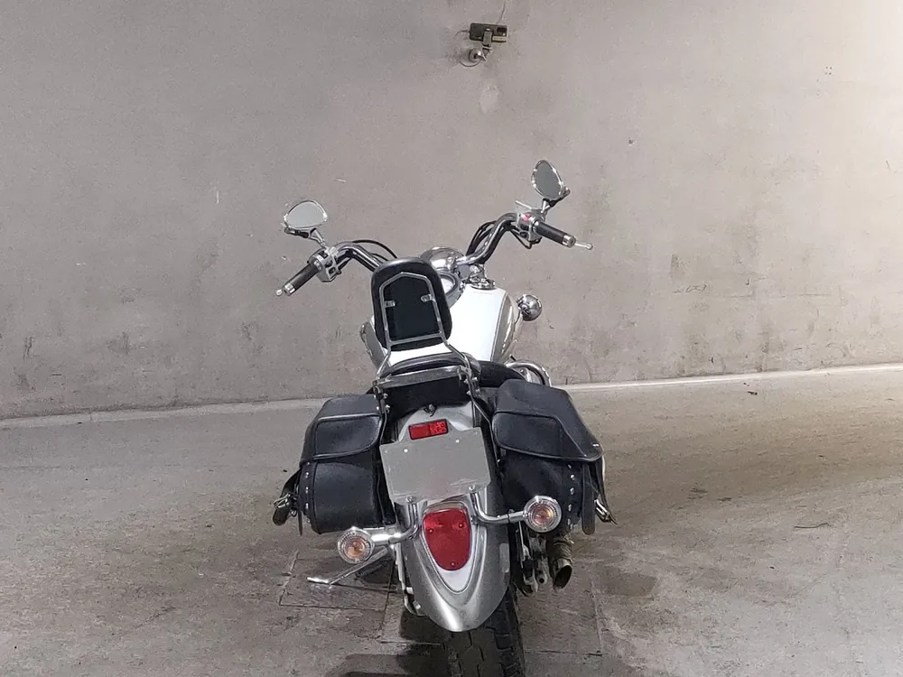 Yamaha Dragstar 1100 2010, white/silver, фото 4