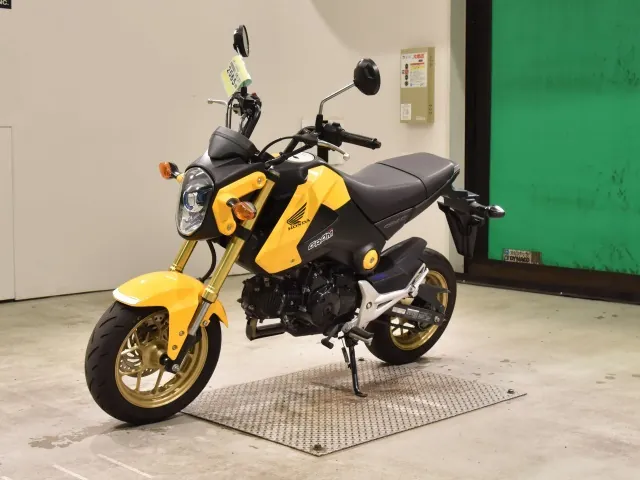 Honda Grom, жёлтый, фото 4