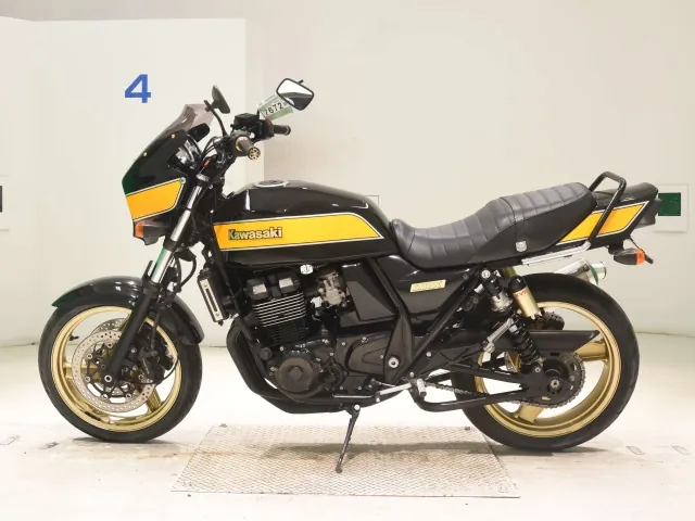 Kawasaki ZRX400-II 2008, black | orange, фото 2