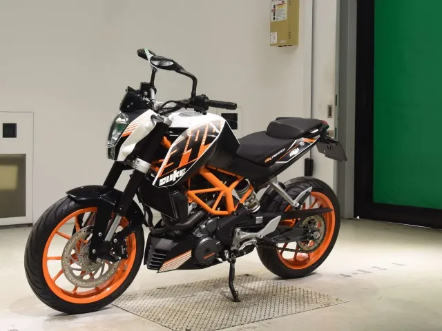 KTM 390 Duke 2014, white | black, фото 4