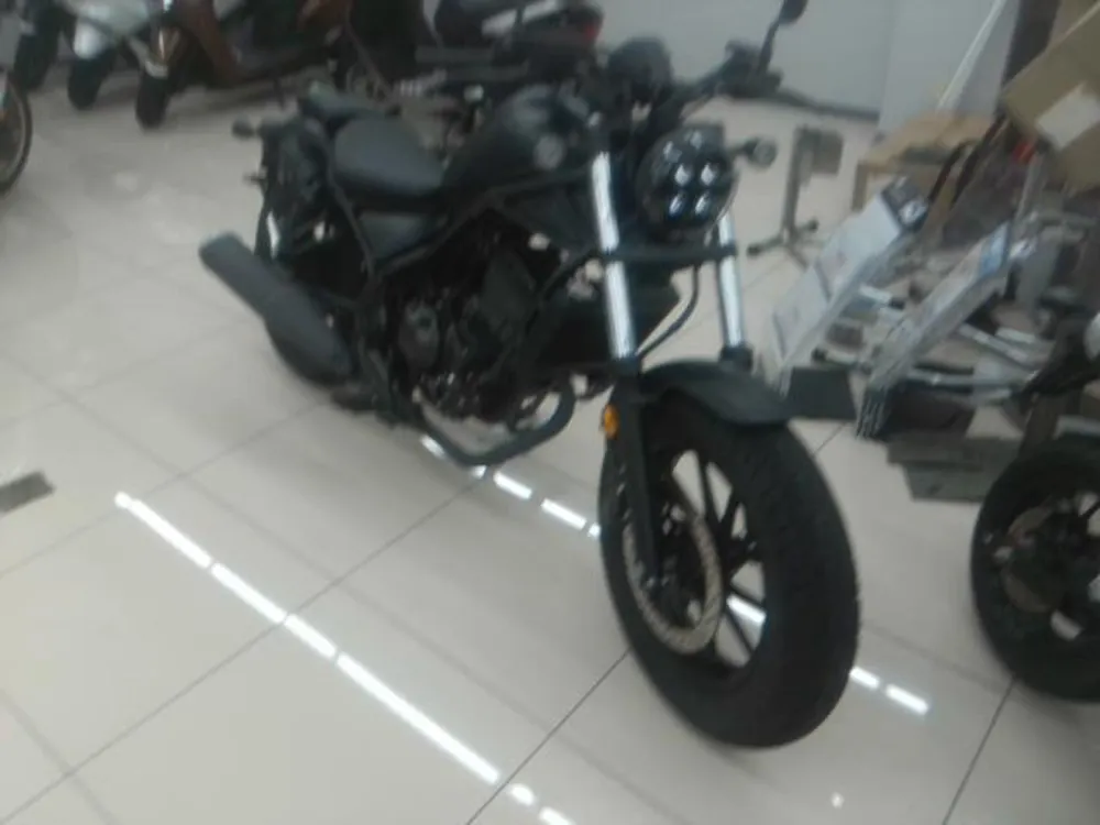 Honda Rebel 250, mat black, фото 4