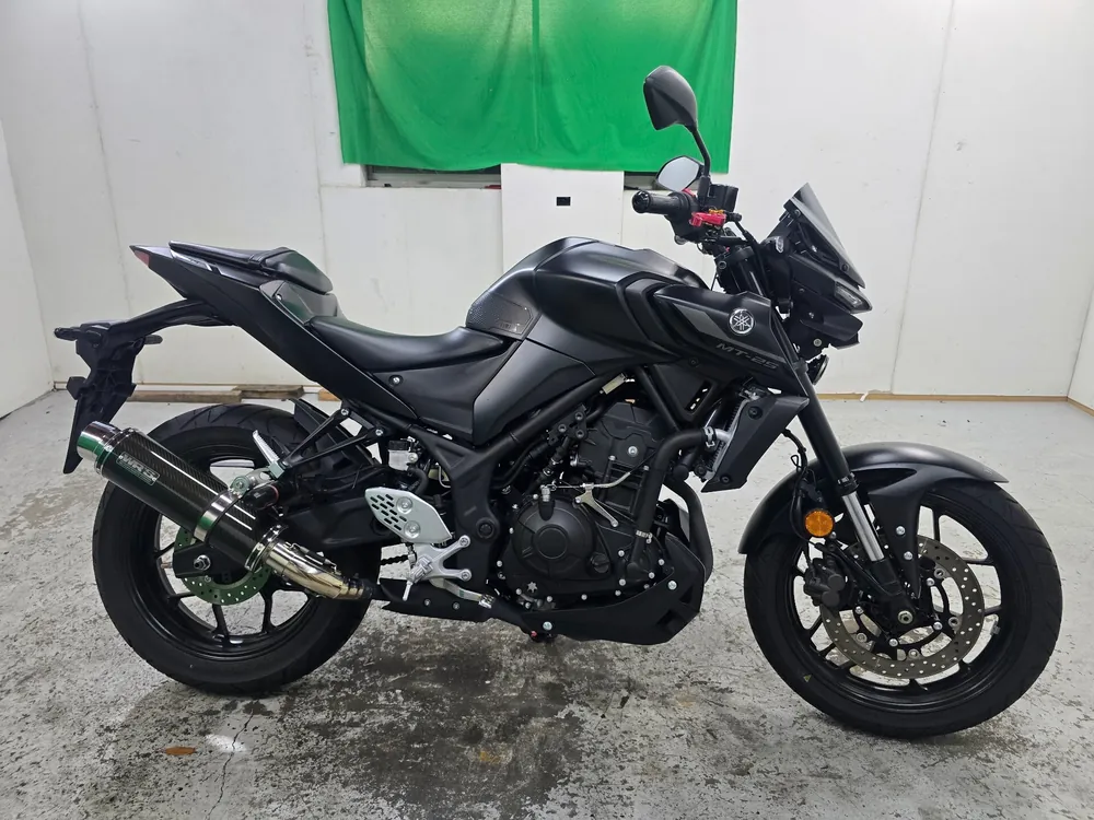 Yamaha YZF-R25, mat black, фото 2